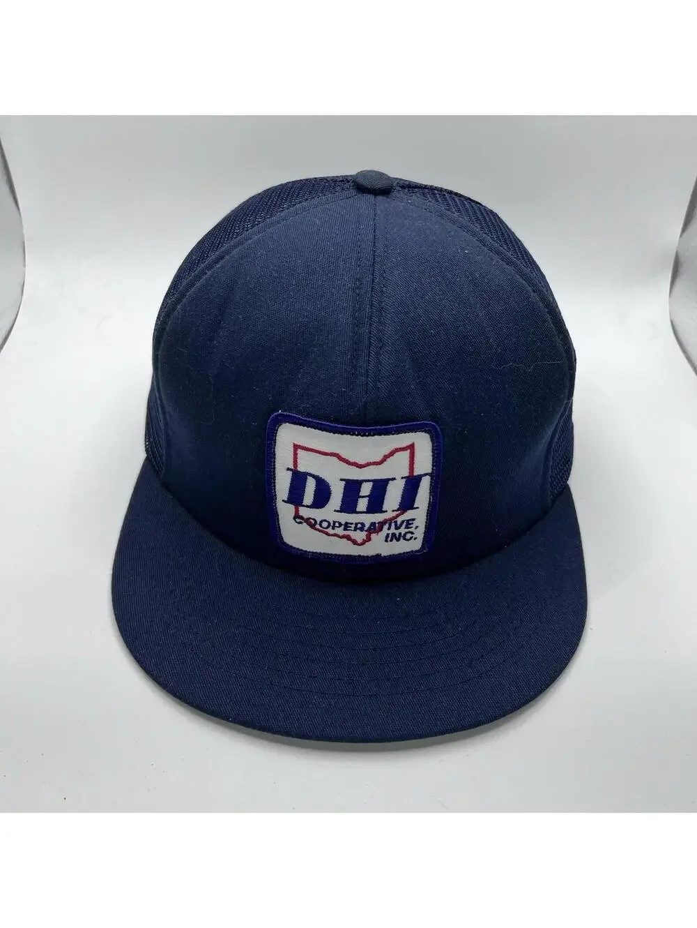 Vintage Swingster DHI Cooperative CO OP Farm Trucker Hat Cap Patch Snapback